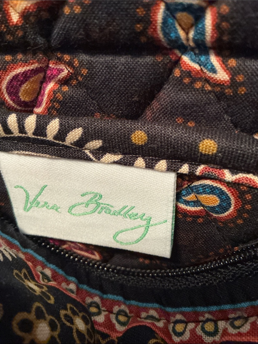 VERA BRADLEY Tote ~Retired Kensington Floral Tote Medium - Picture 3 of 7